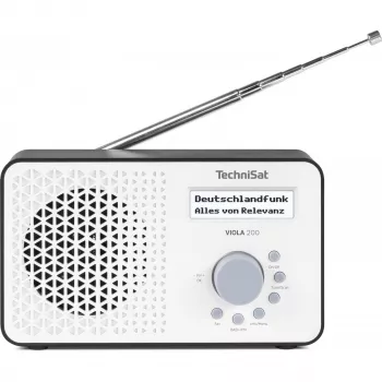 Ricevitore TV TECHNISAT VIOLA 200 bianco/nero HD DVB-S2