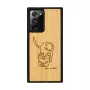 Custodia protettiva man and wood per Samsung Galaxy Note 20 Ultra – design gatto con pesce