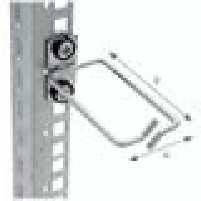 Anello per gestione cavi Triton D1 80x80mm