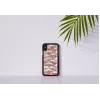 Custodia protettiva iKins per iPhone XS / iPhone X, motivo rombi, nero
