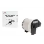 TB Print TBEB-DK22205 rotolo di etichette per Brother, 62 mm x 30,48 m, nero su bianco