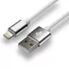 Cavo everActive USB Lightning 1 m - bianco, silicone, ricarica rapida, 2,4A - CBS-1IW