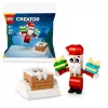 Giocattolo da costruzione LEGO Santa's Chimney Polybag 30692 – mini set natalizio da costruzione
