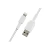 Belkin BOOST CHARGE - Cavo Lightning - Lightning maschio a USB maschio - 3 m - bianco - per Apple iPad/iPhone/iPod (Lightning)