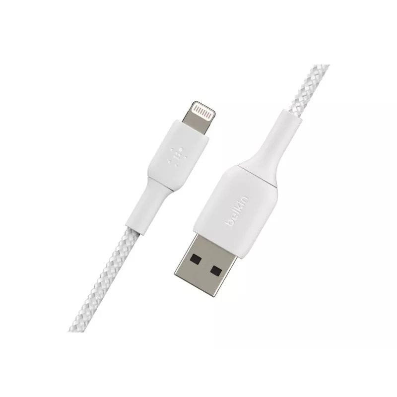 Belkin BOOST CHARGE - Cavo Lightning - Lightning maschio a USB maschio - 3 m - bianco - per Apple iPad/iPhone/iPod (Lightning)