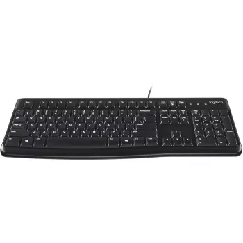 Logitech K120 tastiera USB QWERTY spagnola nera (920-002499)