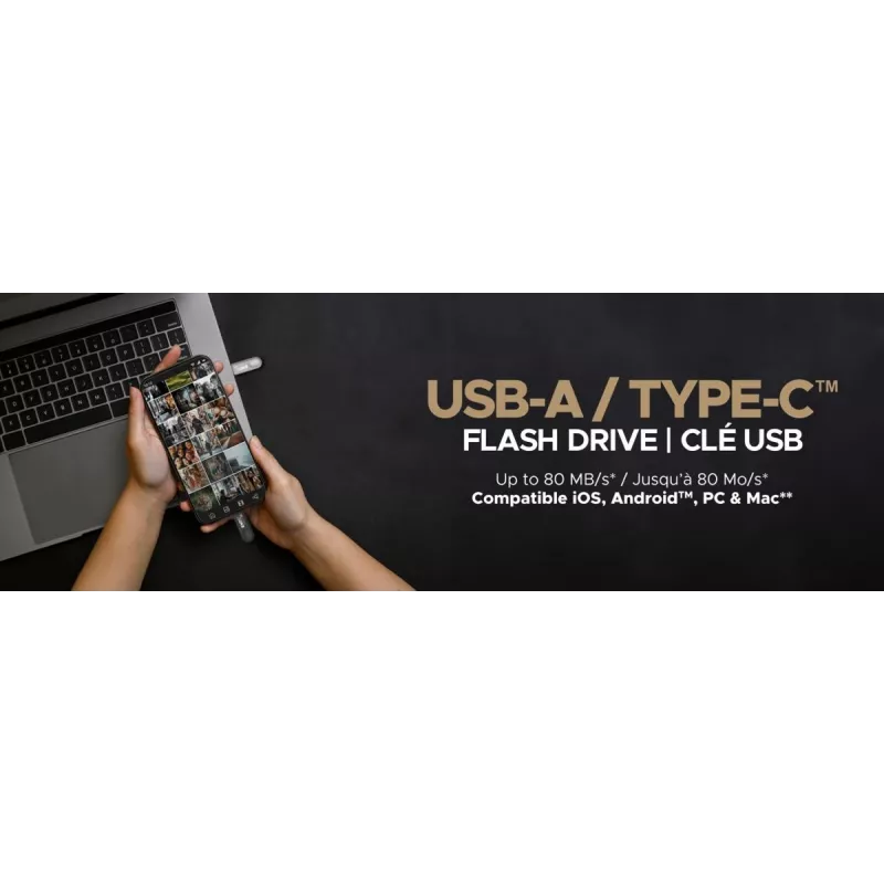Chiavetta USB Emtec 128 GB USB Type-C 3.2 Gen 1 C280