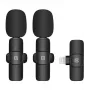 Microfono wireless lavalier Puluz PU3150B Lightning Type.