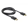 Cavo DisplayPort DeLOCK 82585 2 m nero