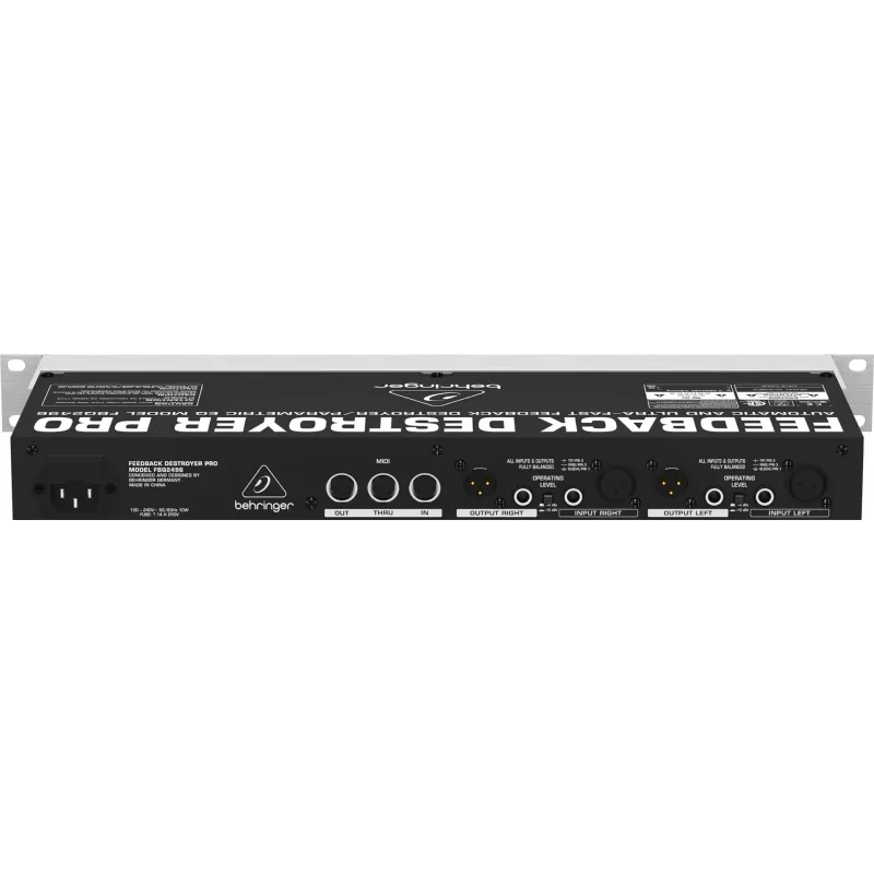 Behringer FBQ2496 equalizzatore audio