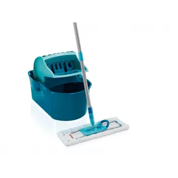 Leifheit 55092 mocio microfibra 8000 ml asciutto&bagnato microfibra blu, grigio