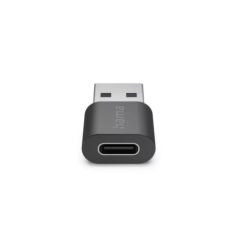 Adattatore USB Hama, connettore maschio USB-A - connettore femmina USB-C, USB 3.2 Gen2, 10 Gbit/s