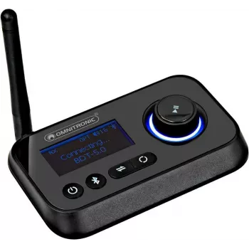 Ricetrasmettitore Bluetooth Omnitronic BDT-5.0 Bluetooth 5.0 portata 30 m