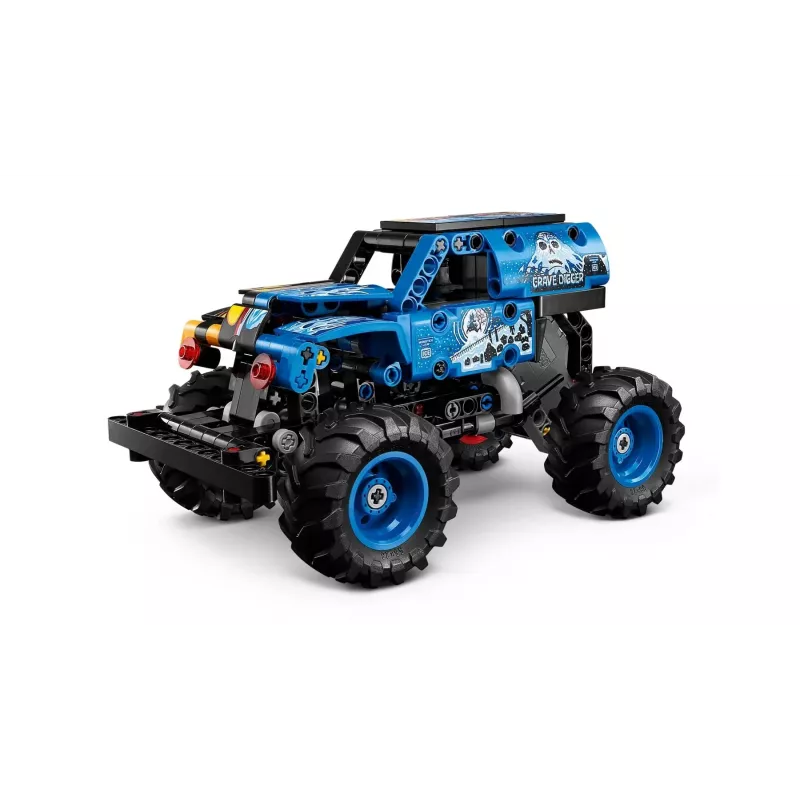 LEGO TECHNIC 42219 Monster Jam Grave Digger Fuoco e ghiaccio