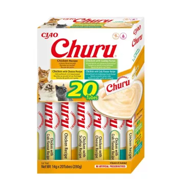 INABA Churu Variety Box pollo - snack per gatti - 20 x 14 g