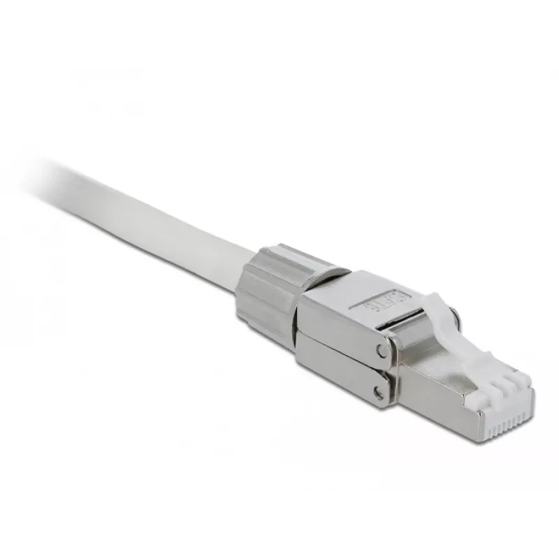 Connettore per fili DeLOCK 86476 RJ-45 grigio