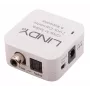 Lindy Convertitore bidirezionale TosLink (ottico) e coassiale