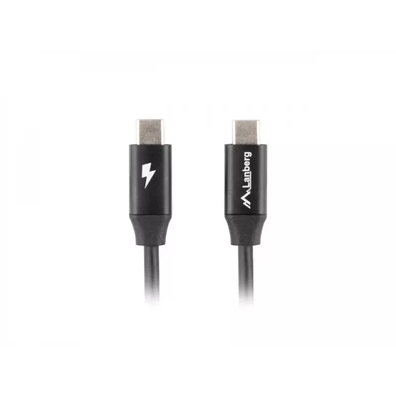 Cavo LANBERG USB 2.0 USB-C M/M 1M QC 4.0