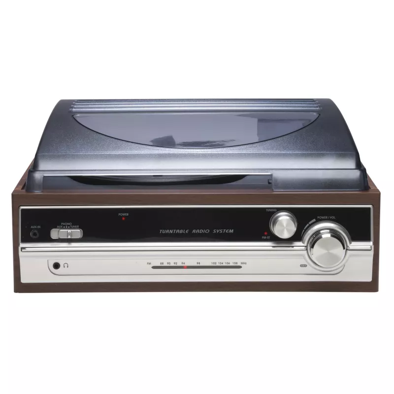 Giradischi retrò Denver VPR-190MK2 con radio e altoparlanti integrati