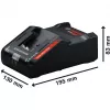 Powertools Expert caricabatterie rapido EXAL18V-160 (nero, AMPShare Alliance)