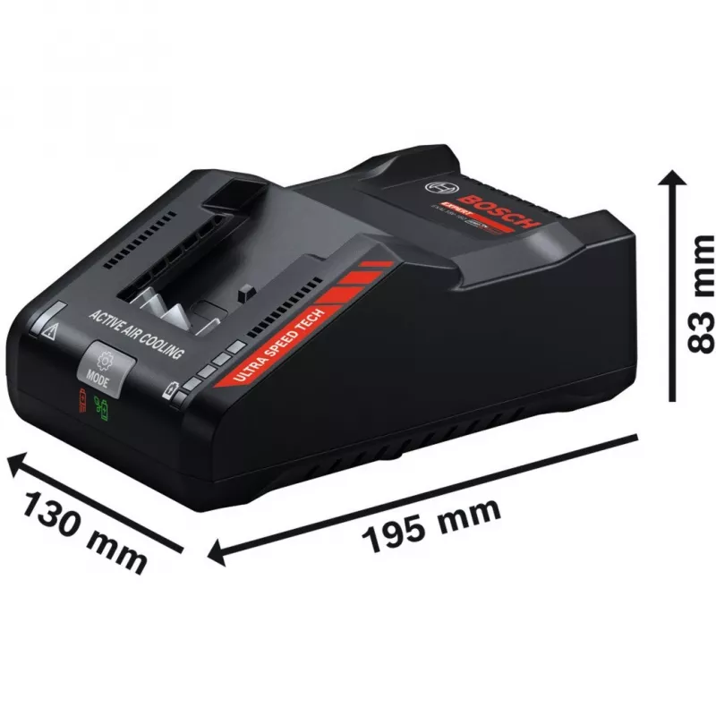 Powertools Expert caricabatterie rapido EXAL18V-160 (nero, AMPShare Alliance)