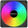 Montech GF120R V2 ARGB modulo ventola per case PC 12 cm nero 3 pezzi