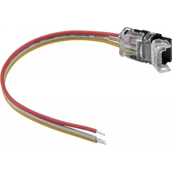 Connettore di alimentazione per striscia LED EUROLITE 50530066, 3 poli, per strisce LED da 10 mm