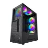 Case per computer Darkflash LEO (nero)