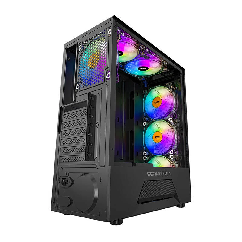 Case per computer Darkflash LEO (nero)