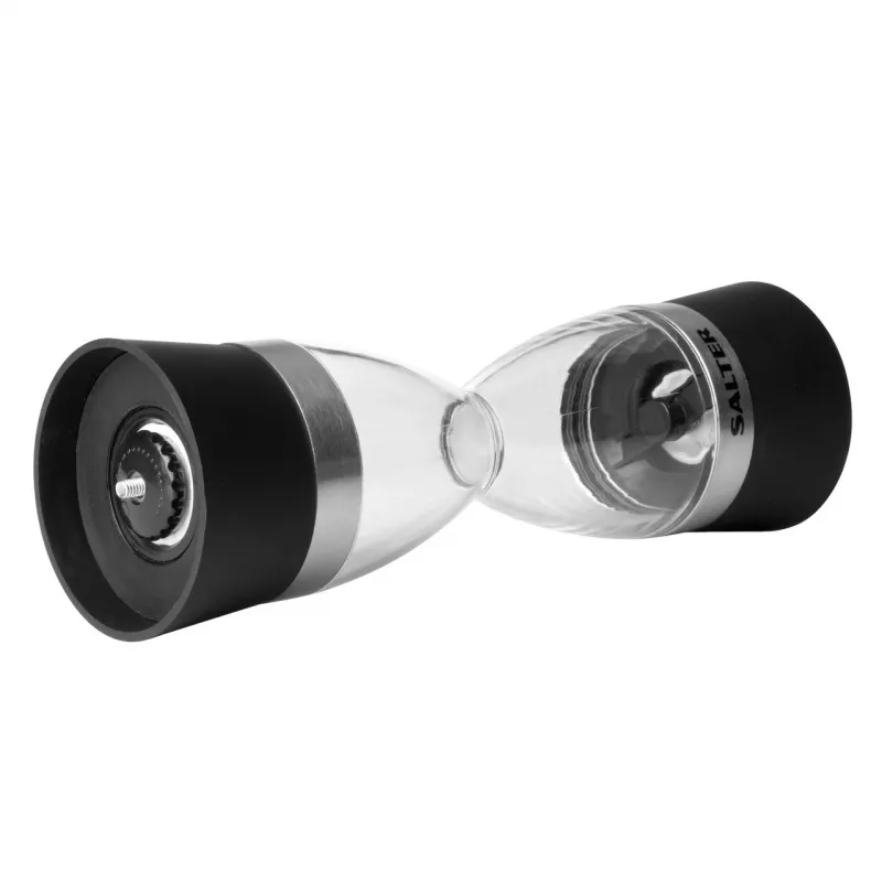 Macina sale e pepe meccanico Salter 7611 BKXRUP1 2-in-1 macinature regolabili acciaio inox