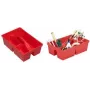 Scatola contenitore allit McPlus Carry 38, polipropilene, manico ergonomico, rosso