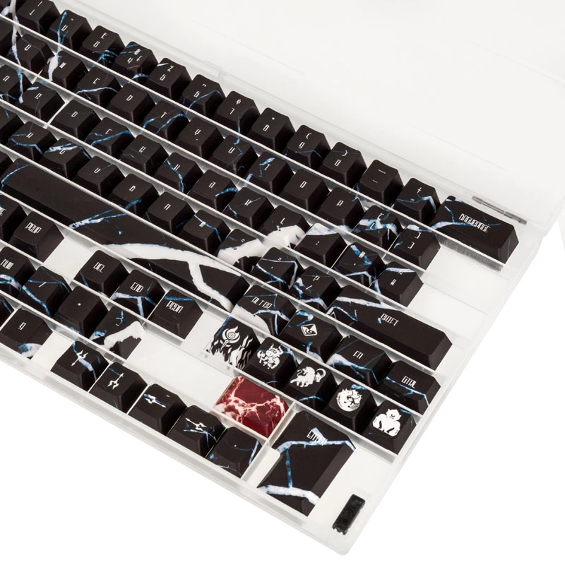 Set di keycap Traitors TARTARUS GAKC-373 — tasti per tastiera meccanica compatibili, layout UK