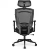 Sedia da ufficio Sharkoon OfficePal C10 – nero, design ergonomico, regolabile in altezza
