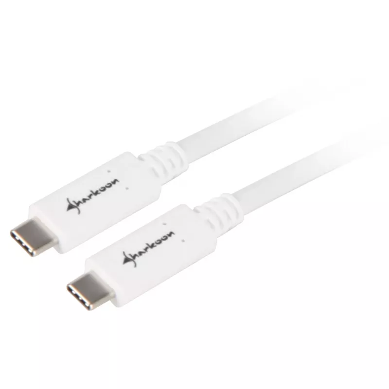 Cavo USB Sharkoon USB 3.2 Gen 1 0,5 m bianco