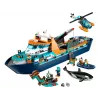 Giocattolo da costruzione LEGO City nave da spedizione artica 60368 — 815 pezzi, 7+ anni, include 4 minifigure