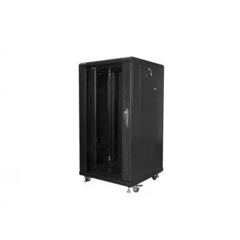 Lanberg FF01-6622-12B armadio rack 22U a sé stante nero