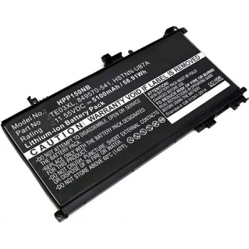 CoreParts batteria ricaricabile per laptop HP, batteria ricaricabile, HP, Pavilion 15 UHD, Pavilion 15-BC