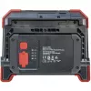 Wiha 45698 faro da lavoro a batteria, 30 W, nero/rosso