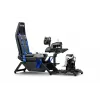 Cabina per simulatore di volo Next Level Racing Boeing Commercial Edition, dettagli blu