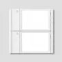 Siedle pulsante di chiamata TM 700-2-0 W bianco (210011962-00)