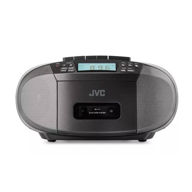 Lettore radio JVC RC-E444B nero con lettore CD e sintonizzatore FM
