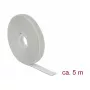 Fascetta a strappo DELOCK 18276, grigio, 13 mm x 5 m, 1 pezzo