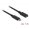 Cavo USB DeLOCK 85533 USB 3.2 Gen 1 1 m USB C nero