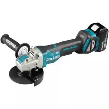 Makita DGA519RTJ - Smerigliatrice angolare - batteria - 125 mm - 2 batterie - 18 V (DGA519RTJ)