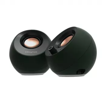Creative Labs Creative Pebble Pro - altoparlanti - per PC - 2.0 canali - senza fili - Bluetooth - USB - 30 Watt (totali) (51MF1710AA000)