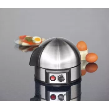 Cuociuova Clatronic EK 3321 7 uova 400 W nero, acciaio inox