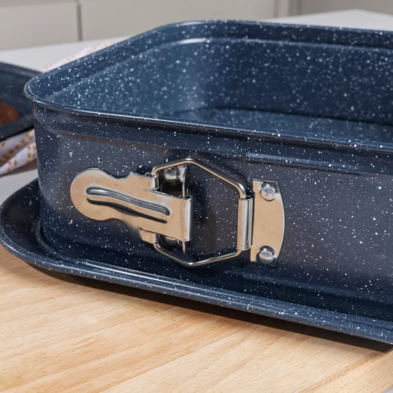 Russell Hobbs RH03425EU7 Nightfall Stone Square tortiera a cerniera 27 cm