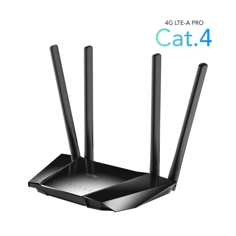Cudy LT400 router wireless Fast Ethernet Single-band (2.4 GHz) 4G nero