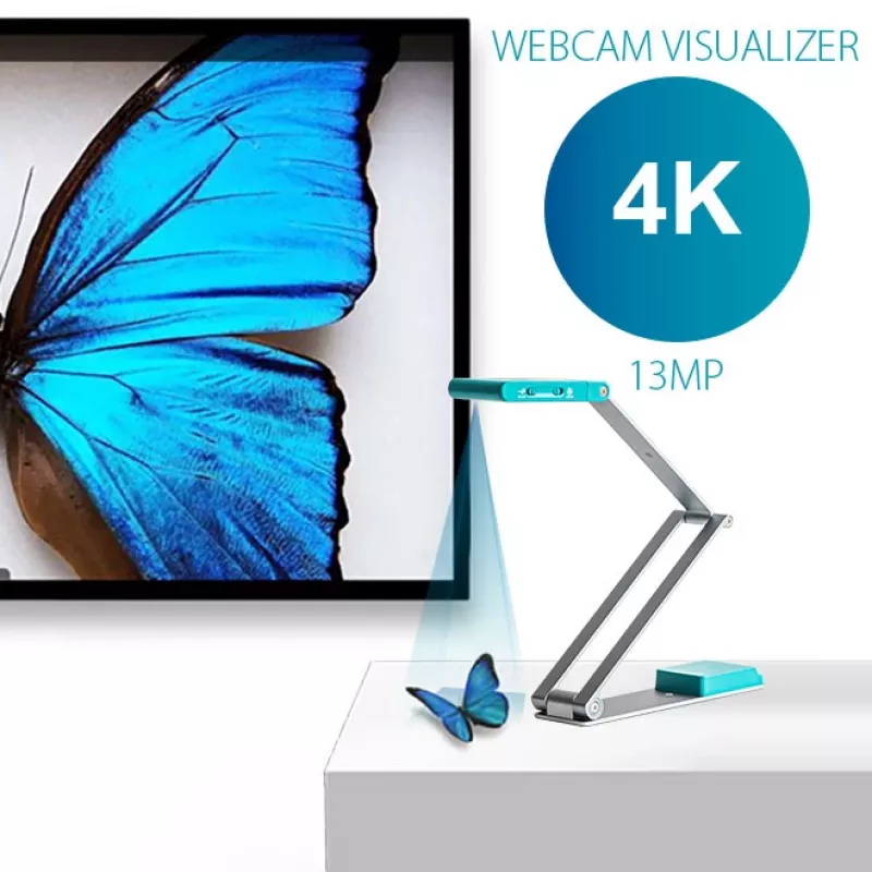I.R.I.S. IRIScan Visualizer 7 scanner a sovrastante 4160 x 3120 DPI A3 blu artico, argento