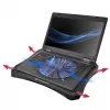 Base di raffreddamento per laptop Thermaltake Massive V20 43,2 cm (17 pollici) nero